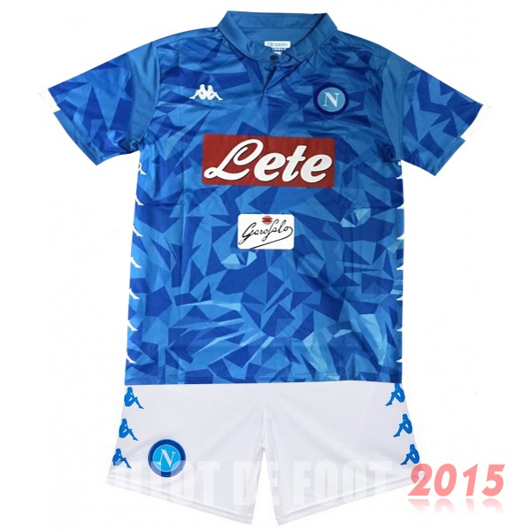 Kappa Maillot De Foot Naples Enfant 18/19 Domicile Un ensemble