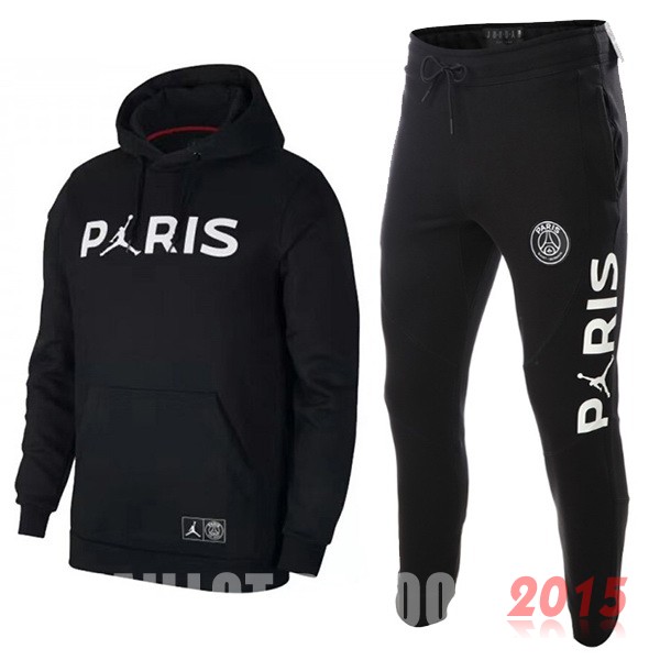 Survetement Enfant PSG Noir Blanc 18/19