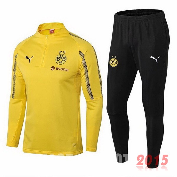 Survetement Enfant Borussia Dortmund Noir Jaune 18/19