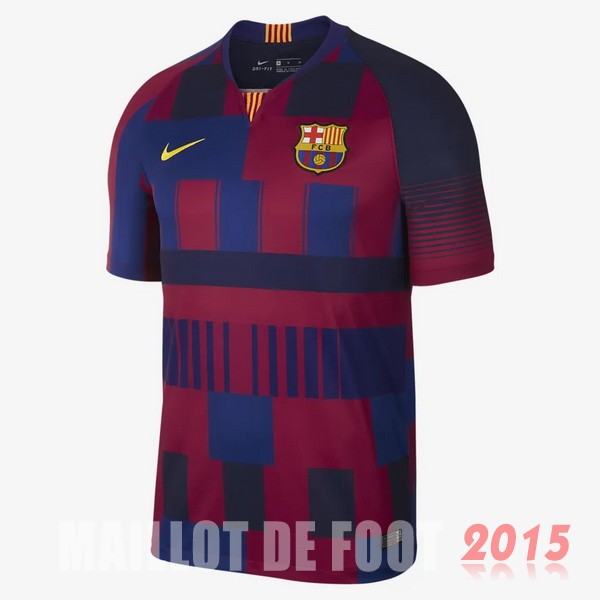 Maillot De Foot Barcelona 20th Bleu Rouge