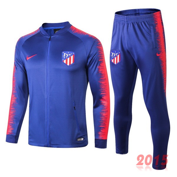 Survetement Enfant Atletico Madrid Bleu Rouge 18/19