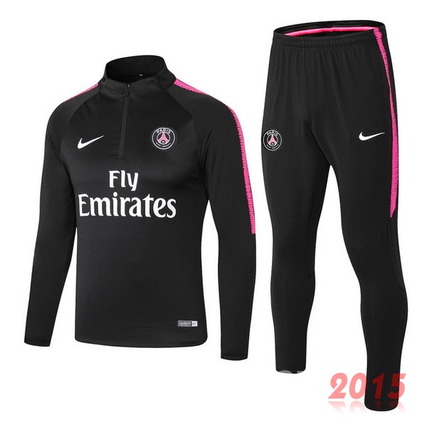 Survetement Enfant PSG Noir Rose Blanc 18/19