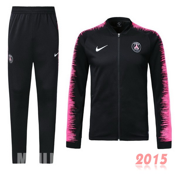 Survetement Enfant PSG Rose Noir 18/19