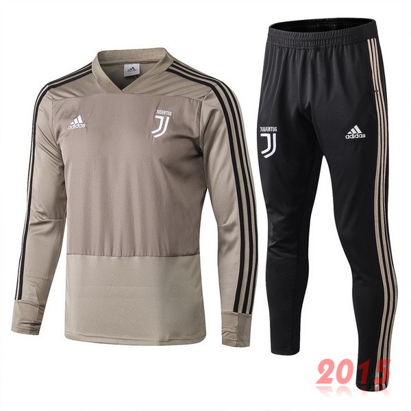 Survetement Enfant Juventus Jaune Marine 18/19