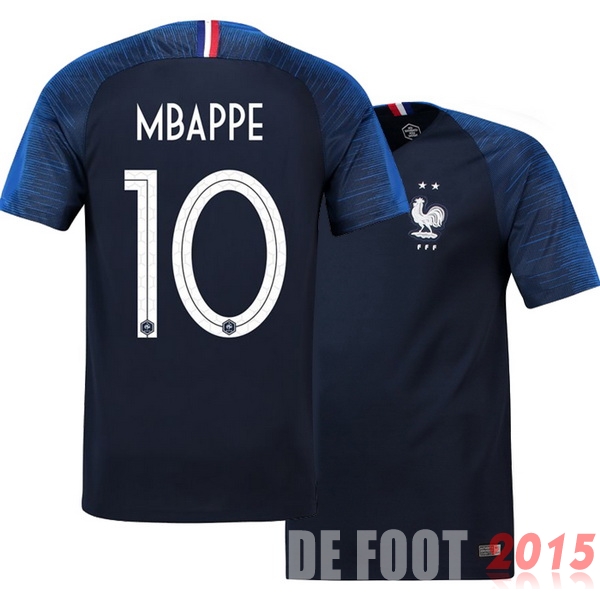 Maillot De Foot Mbappe France Championne du Monde 2018 Domicile