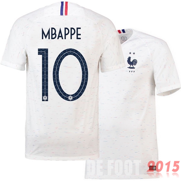 Maillot De Foot Mbappe France Championne du Monde 2018 Exterieur