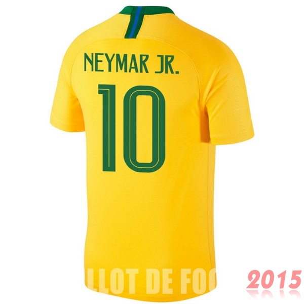 Maillot De Foot Neymar JR. Bresil Mondial 2018 Domicile