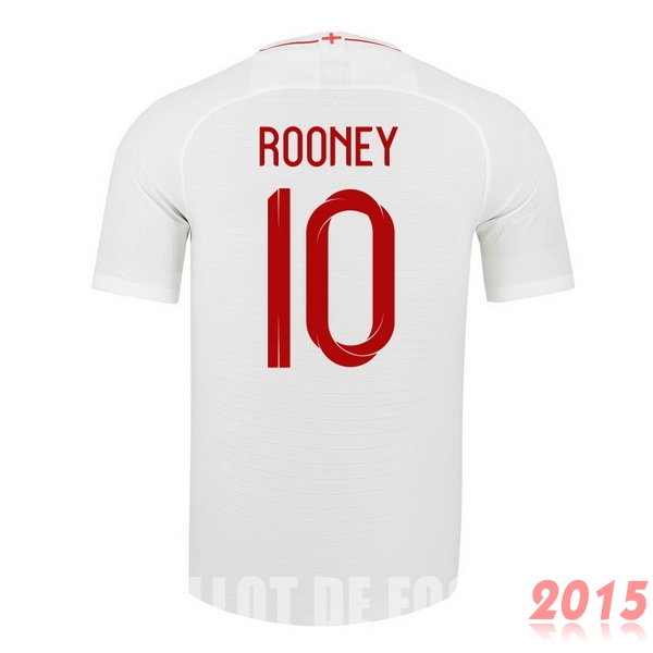Maillot De Foot Rooney Angleterre Mondial 2018 Domicile