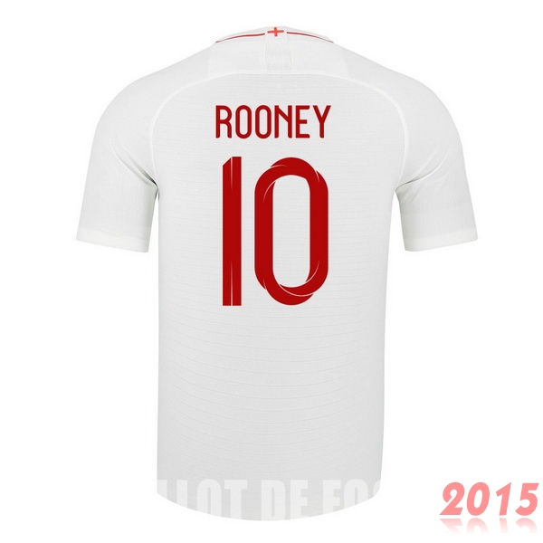 Maillot De Foot Rooney Angleterre Mondial 2018 Domicile