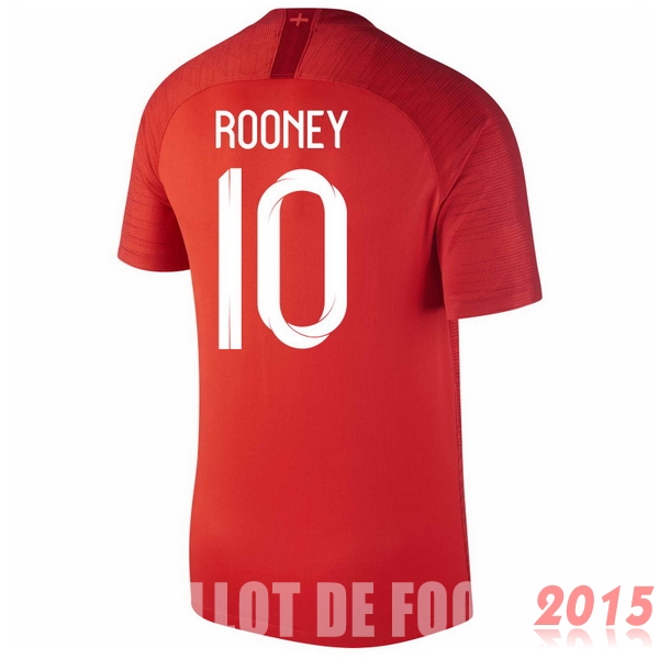 Maillot De Foot Rooney Angleterre Mondial 2018 Exterieur