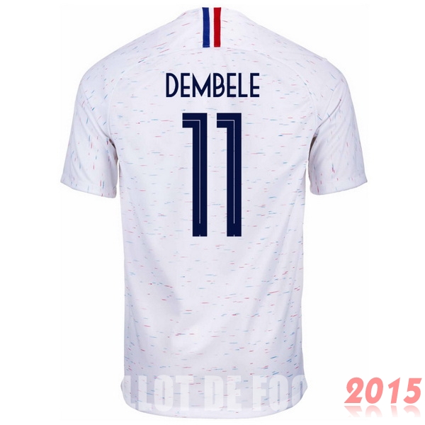 Maillot De Foot Dembele France Mondial 2018 Exterieur