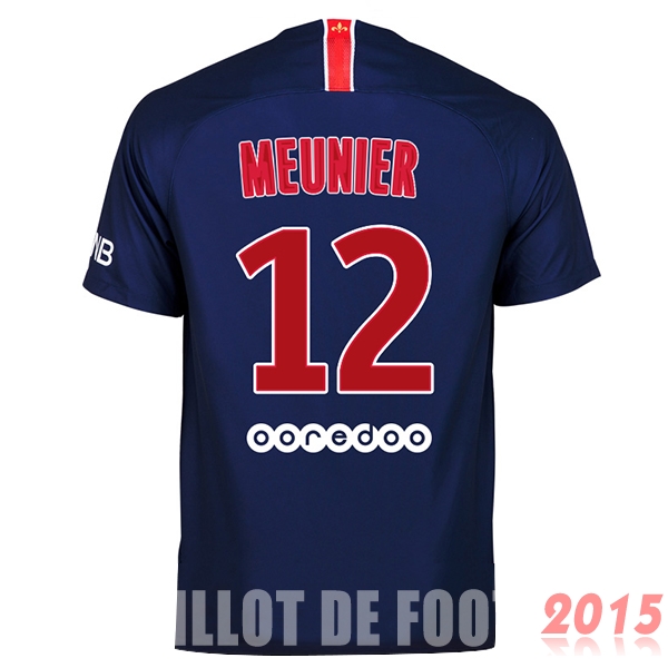 Maillot De Foot Meunier Paris Saint Germain 18/19 Domicile