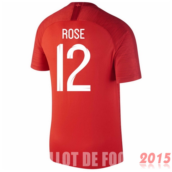 Maillot De Foot Rose Angleterre Mondial 2018 Exterieur