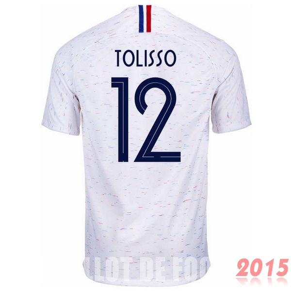 Maillot De Foot Tolisso France Mondial 2018 Exterieur