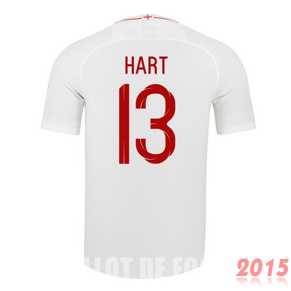 Maillot De Foot Hart Angleterre Mondial 2018 Domicile