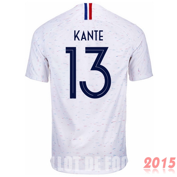 Maillot De Foot Kante France Mondial 2018 Exterieur