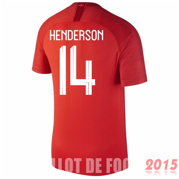 Maillot De Foot Henderson Angleterre Mondial 2018 Exterieur