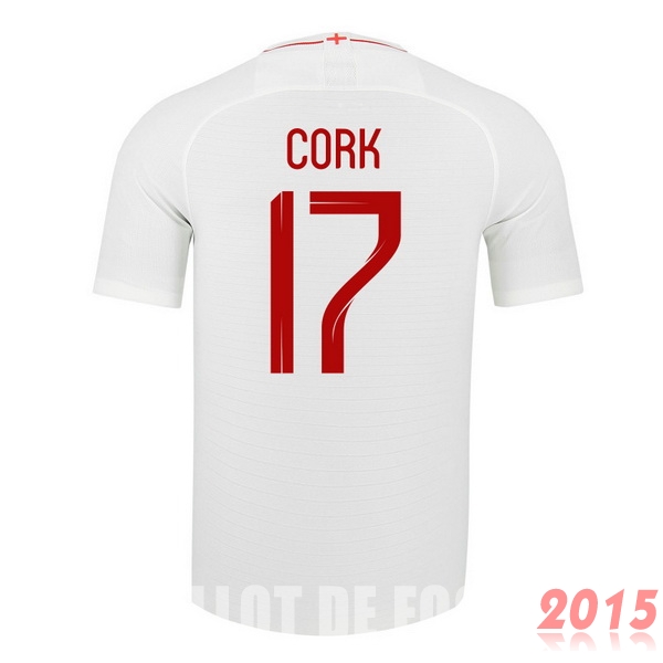 Maillot De Foot Cork Angleterre Mondial 2018 Domicile