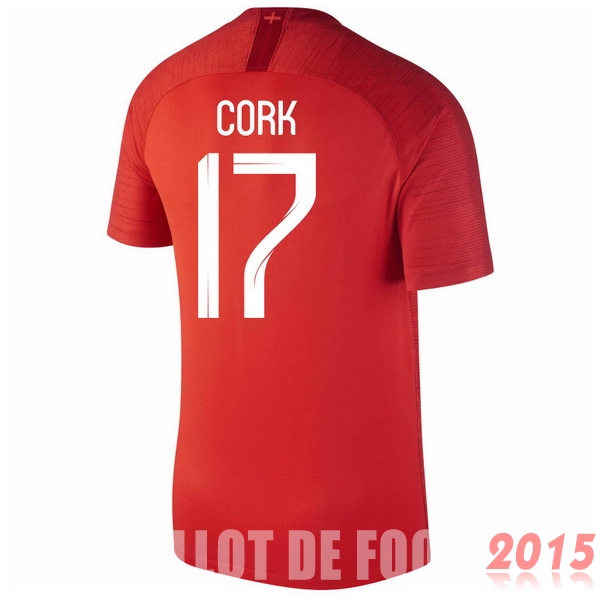 Maillot De Foot Cork Angleterre Mondial 2018 Exterieur