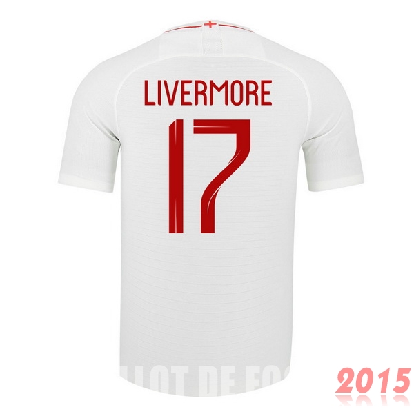 Maillot De Foot Livermore Angleterre Mondial 2018 Domicile