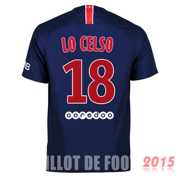 Maillot De Foot Lo Celso Paris Saint Germain 18/19 Domicile