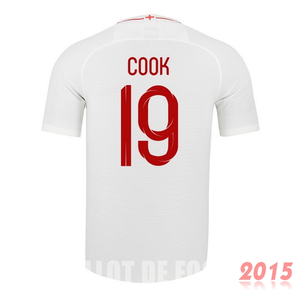 Maillot De Foot Cook Angleterre Mondial 2018 Domicile