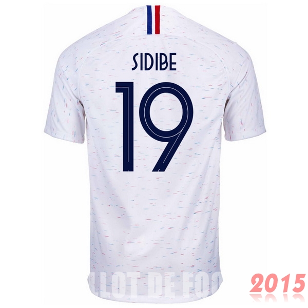 Maillot De Foot Sidibe France Mondial 2018 Exterieur