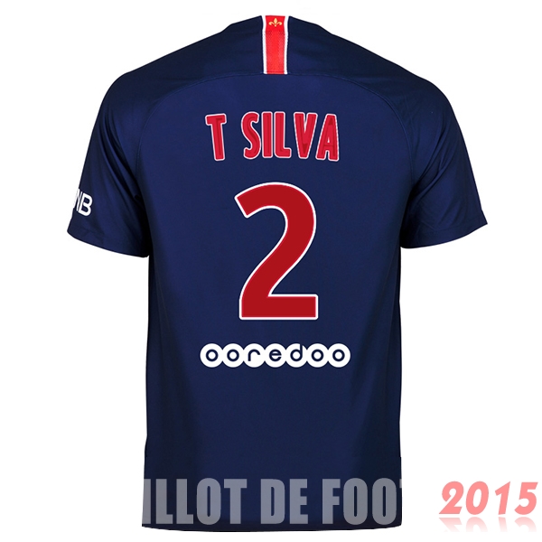 Maillot De Foot Silva Paris Saint Germain 18/19 Domicile