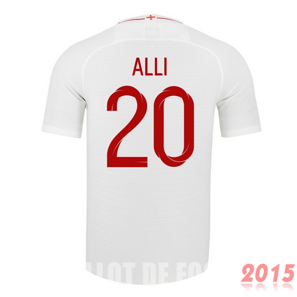 Maillot De Foot Alli Angleterre Mondial 2018 Domicile