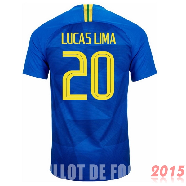 Maillot De Foot Lucaslima Bresil Mondial 2018 Exterieur