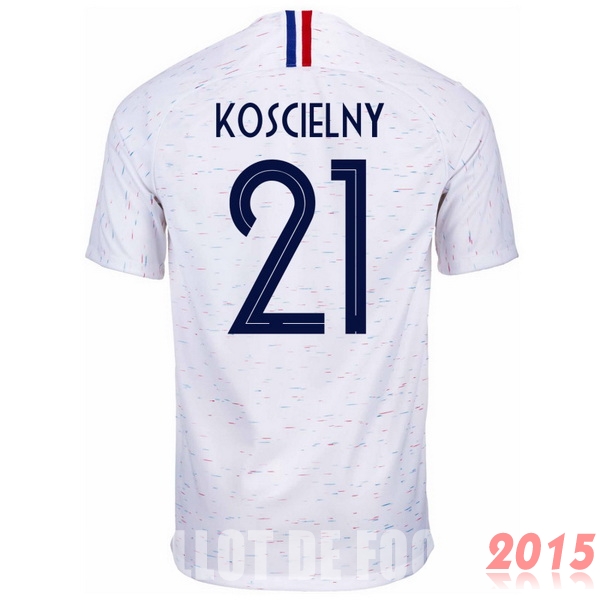 Maillot De Foot Koscielny France Mondial 2018 Exterieur