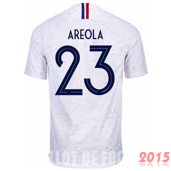 Maillot De Foot Areola France Mondial 2018 Exterieur