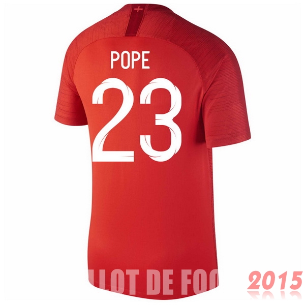 Maillot De Foot Pope Angleterre Mondial 2018 Exterieur