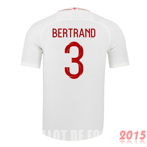 Maillot De Foot Bertrand Angleterre Mondial 2018 Domicile