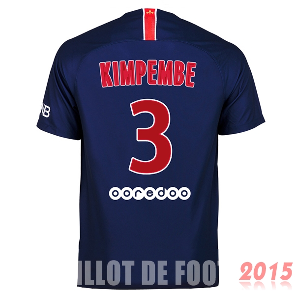 Maillot De Foot Kimpembe Paris Saint Germain 18/19 Domicile