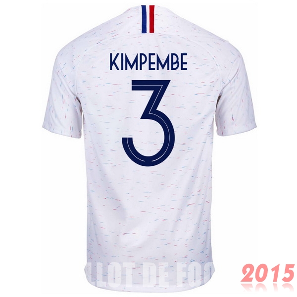 Maillot De Foot Kimpembe France Mondial 2018 Exterieur