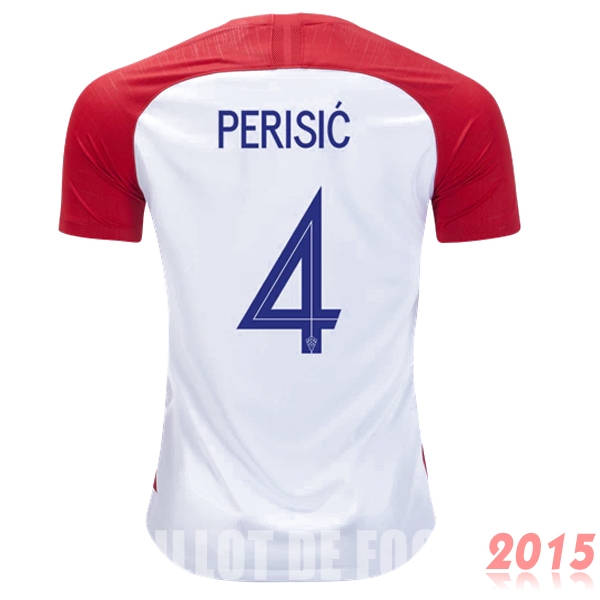 Maillot De Foot Perisic Croatie Mondial 2018 Domicile