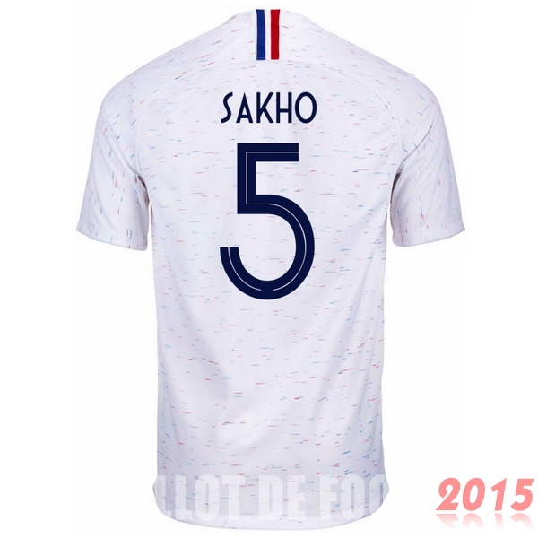 Maillot De Foot Sakho France Mondial 2018 Exterieur