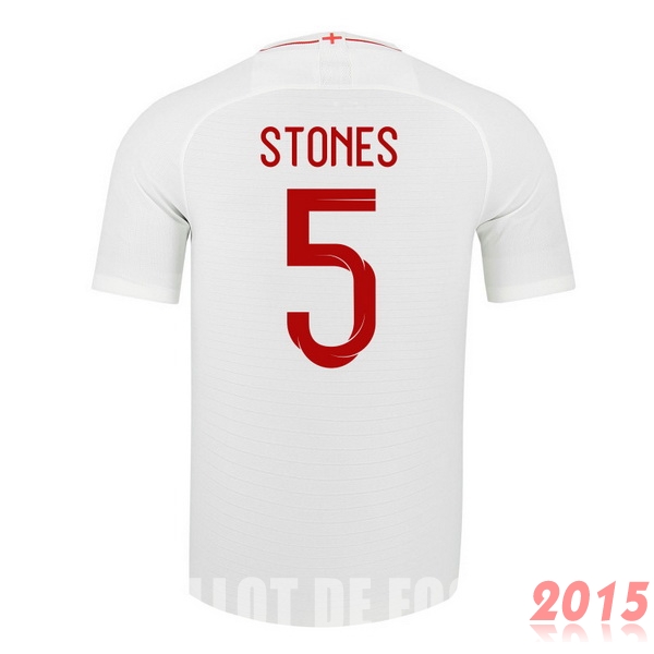 Maillot De Foot Stones Angleterre Mondial 2018 Domicile