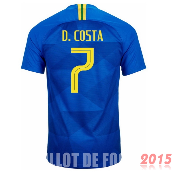 Maillot De Foot D.Costa Bresil Mondial 2018 Exterieur