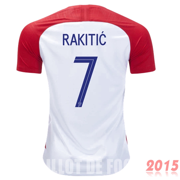 Maillot De Foot Rakitic Croatie Mondial 2018 Domicile