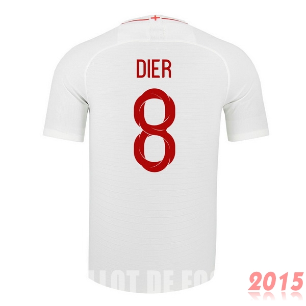 Maillot De Foot Dier Angleterre Mondial 2018 Domicile