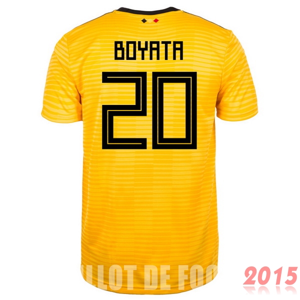 Maillot De Foot Boyata Belgique Mondial 2018 Exterieur