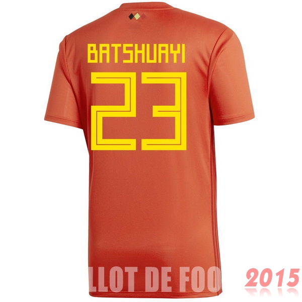 Maillot De Foot Batshuayi Belgique Mondial 2018 Domicile