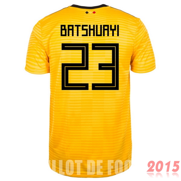 Maillot De Foot Batshuayi Belgique Mondial 2018 Exterieur