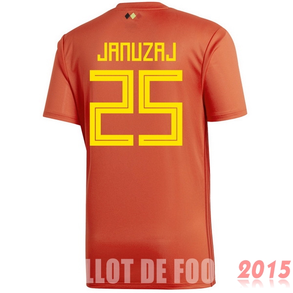 Maillot De Foot Januzaj Belgique Mondial 2018 Domicile