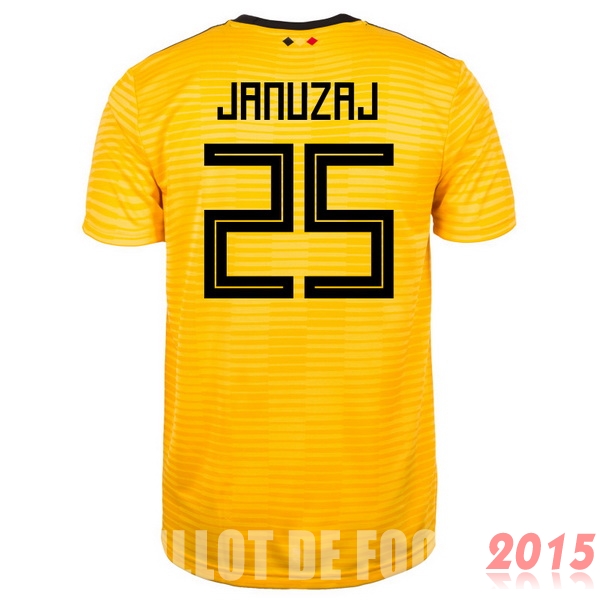 Maillot De Foot Januzaj Belgique Mondial 2018 Exterieur