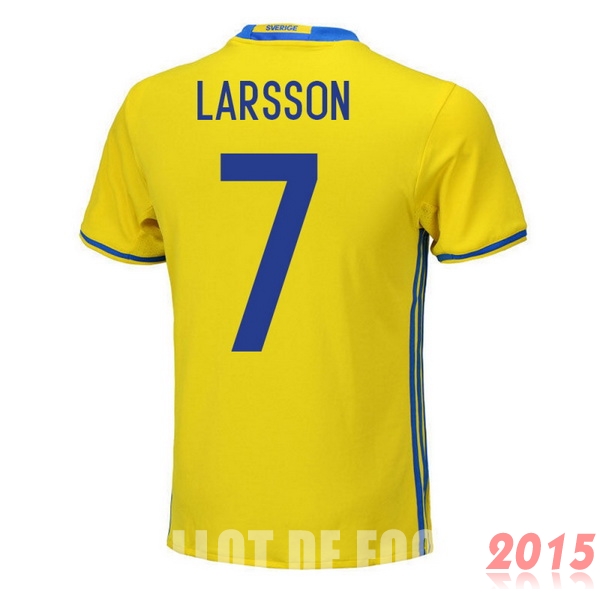 Maillot De Foot Larsson Suède Mondial 2018 Domicile