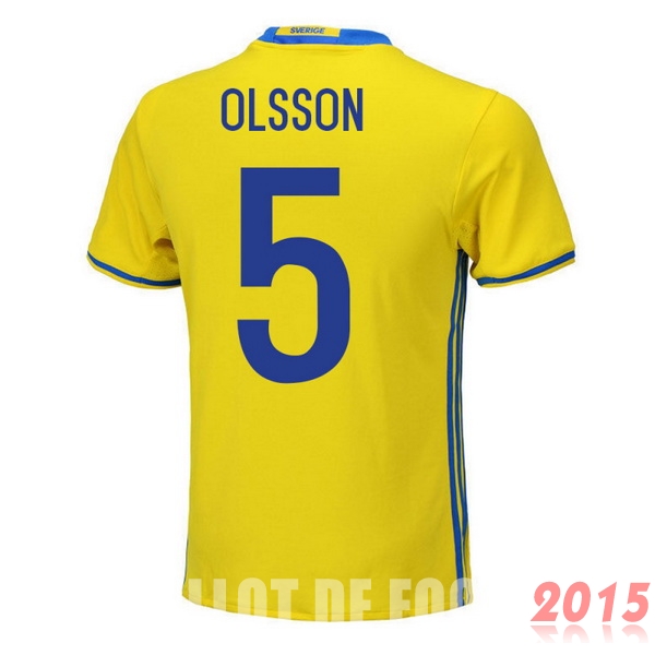 Maillot De Foot Olsson Suède Mondial 2018 Domicile