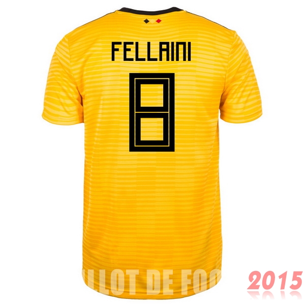 Maillot De Foot Fellaini Belgique Mondial 2018 Exterieur